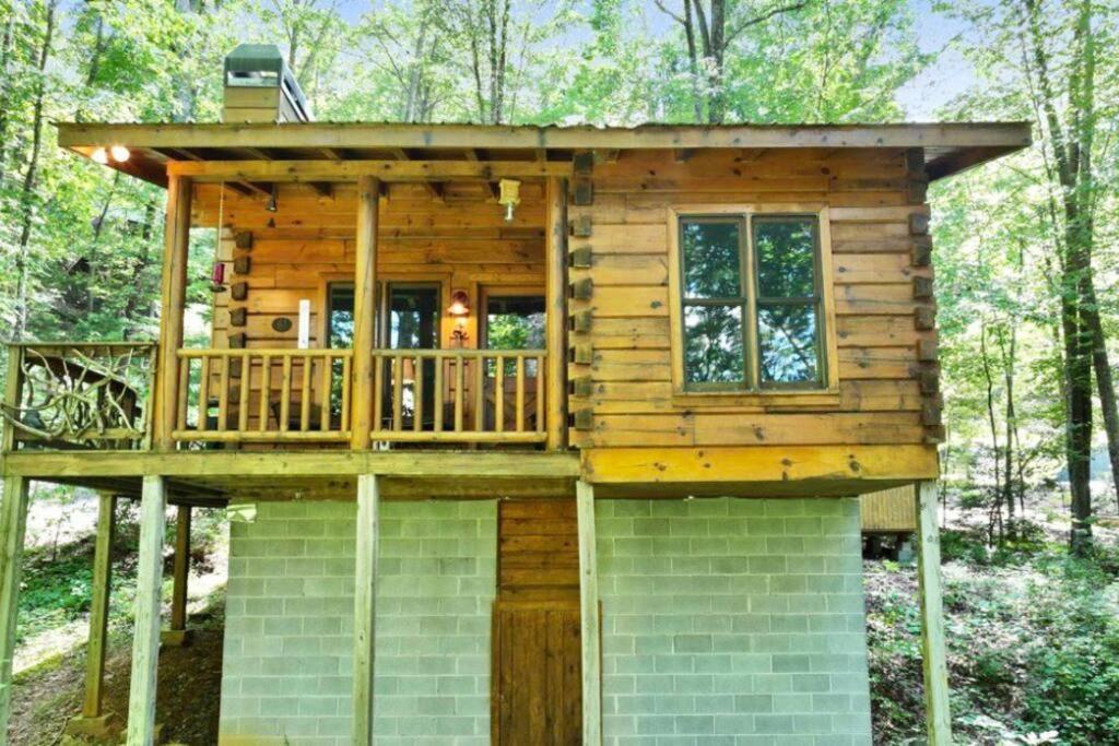 Open Studio Lodge At Little Rock Creek Cherry Log Экстерьер фото